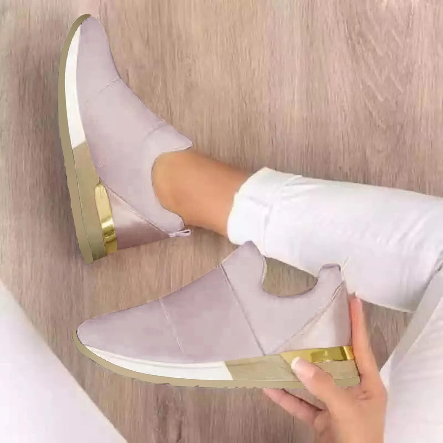 Womens Trail Running Shoes Wide Width Zapatos De Piel para Mujer Suaves Y Comodos De Vestir Women Slip On Shoes Dressy Womens White Platform Sneakers Zapatos OrtopéDicos De Trabajo para Mujeres