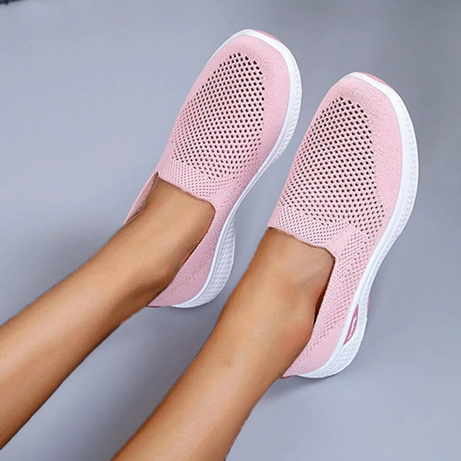 Women's White Fashion Sneakers Women's Sneakers Women's Walking Shoes Comfortable & Lightweight Black Loafers Women Platform High Top Sneakers for Women