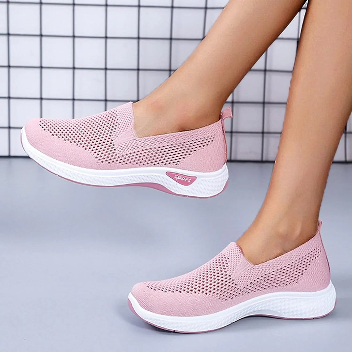 Women's White Fashion Sneakers Women's Sneakers Women's Walking Shoes Comfortable & Lightweight Black Loafers Women Platform High Top Sneakers for Women
