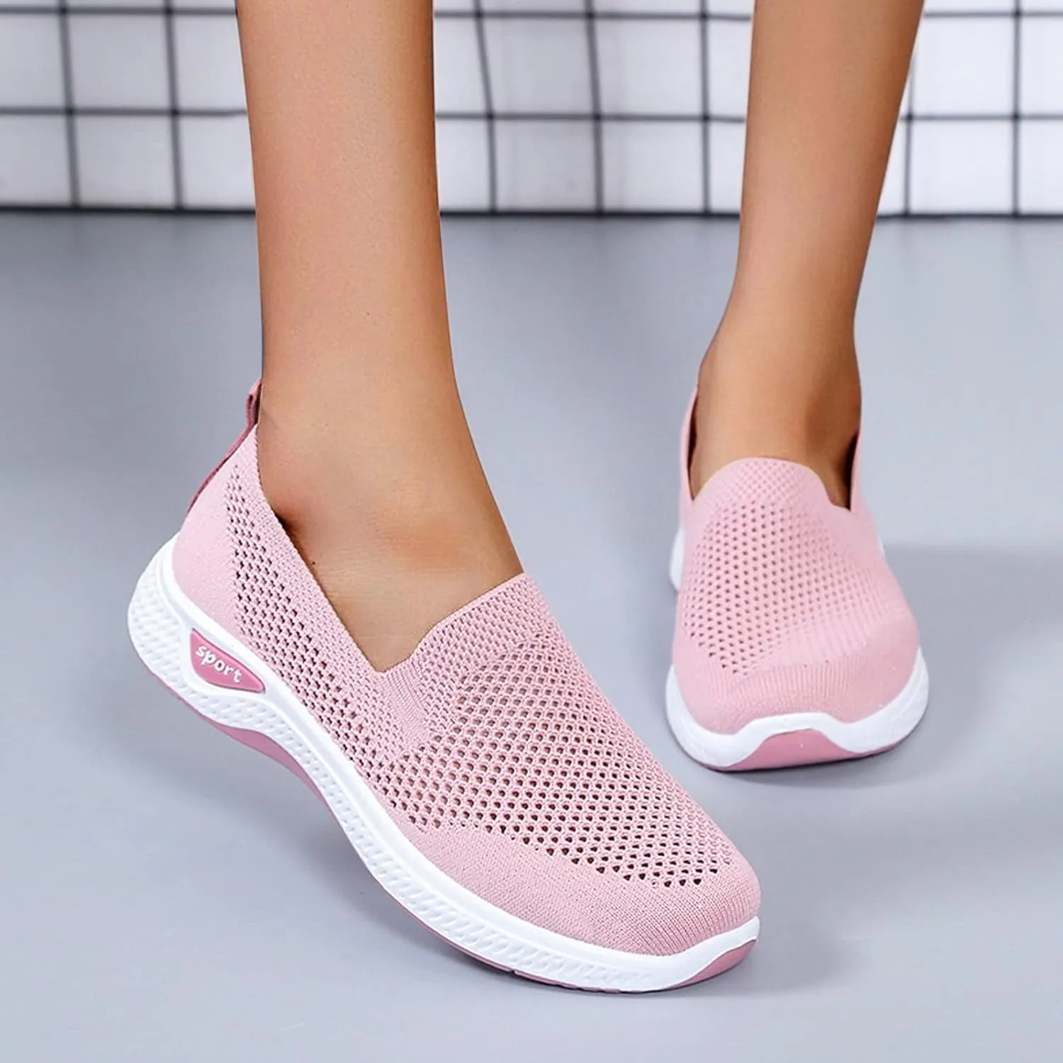 Women's White Fashion Sneakers Women's Sneakers Women's Walking Shoes Comfortable & Lightweight Black Loafers Women Platform High Top Sneakers for Women